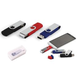 32 GB Döner Kapaklı USB Bellek (OTG Özellikli)